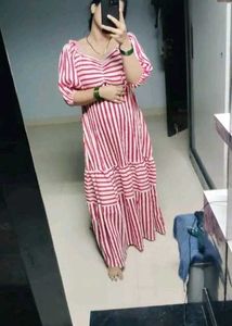 Striped Maxi Dress