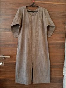 A-line Khadi Kurta