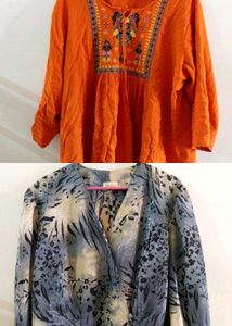 2 Women's Blouses