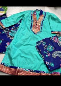 3pic Suit With Beautiful colours