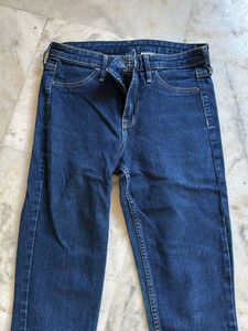 H&amp;M Dark Blue Ladies Stylish Jeans