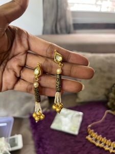 Ethnic Beaded Necklace &amp; Earring Set