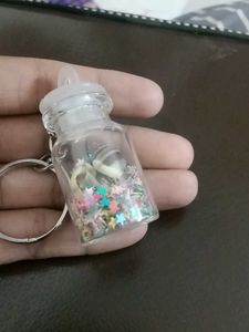 Bottle Charm Keychain