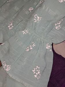 Sea Green Top