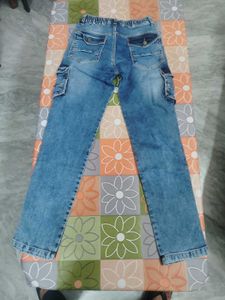 Kids Denim Baggy pants