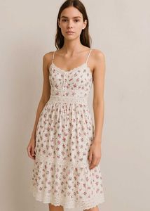 💐 Vintage Floral Lace Dress 💐