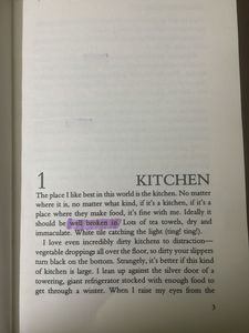 Kitchen by Banana Yoshimoto