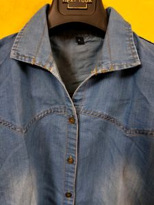 Denim Look Shirt for Women