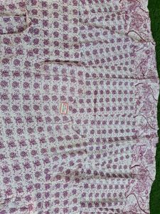 Light Magenta White Anarkali