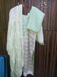 Georgette Karachi Embroidered Suit