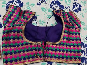 Multicoloured Padded Blouse