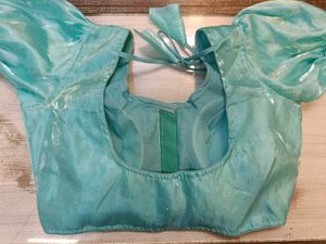 Sky Blue Jimichu Blouse