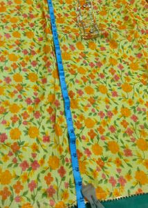 Kota Doria Short Kurta (Size 44)