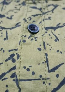 Green Cotton Blend Shirt