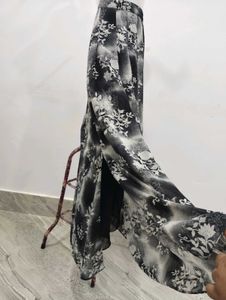 Floral Print Maxi Skirt