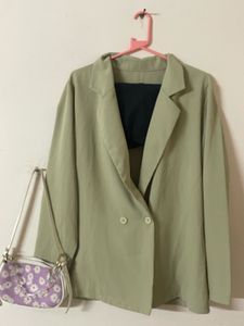 Sage Green Blazer 💚