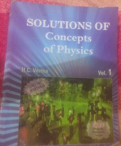 HC Verma VOL.1 + Solution Manual