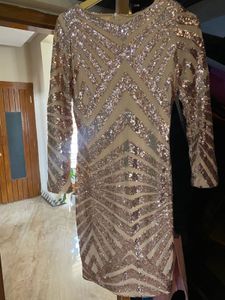 Rose Gold Sequence Dress