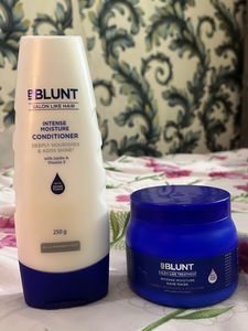 Bblunt intense moisture conditioner and mask