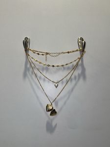 Layered Heart Necklace