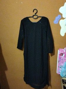 Black Kurta Set