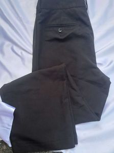 Wide Leg Black Pants - 13