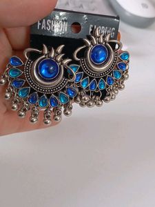 Blue Stone Earrings