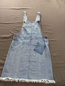 Denim Overall Dress