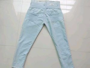 High Waisted Light Wash Jeans