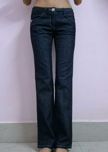 Vintage Charcoal Bootcut Jeans