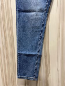 Versace Blue Washed Denim Jeans First Copy