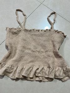 Cute Ruffled Crop Top
