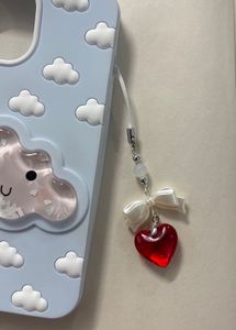 Heart Charm Phone Strap