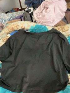 Black Crop Top