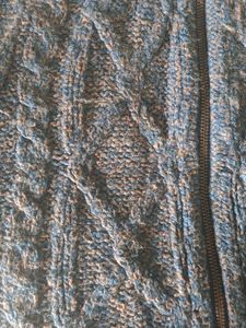 Kids Woolen Zipper