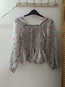 Beautiful Floral Print Top
