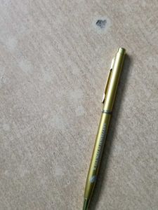 Gold colored pen
