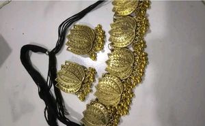 Lotus Design Necklace Set