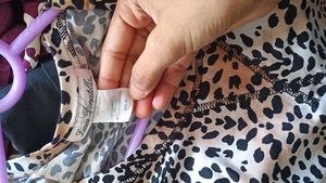 Retro Cheetah Print Dress