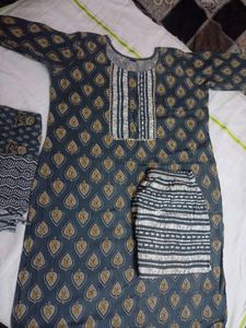🥳COMBO OFFER PRICE!! Kurti Pant Dupatta Set #suit