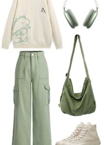 Green Cargo Pants