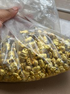Full Box Of Craft Metal Beads