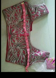 Beautiful😍😍New Pink Lehga With Blouse And Dupatt