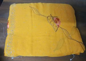 Special Saree Yellow Colour