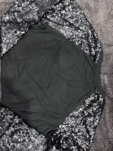 Sequin Sleeve Top