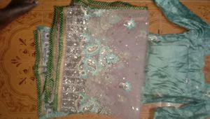 Embroidery Kurta With Heavy Work Dupatta