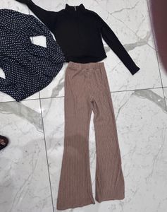 Combo Of Two Tops With Lower Body Hugging