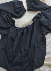 Corset style crop top