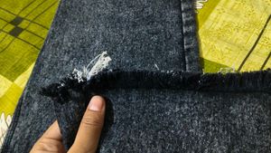 Acid Wash Denim Shorts
