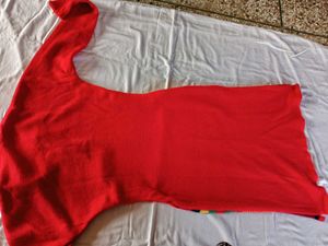 Beautiful Red Woolen Kurta